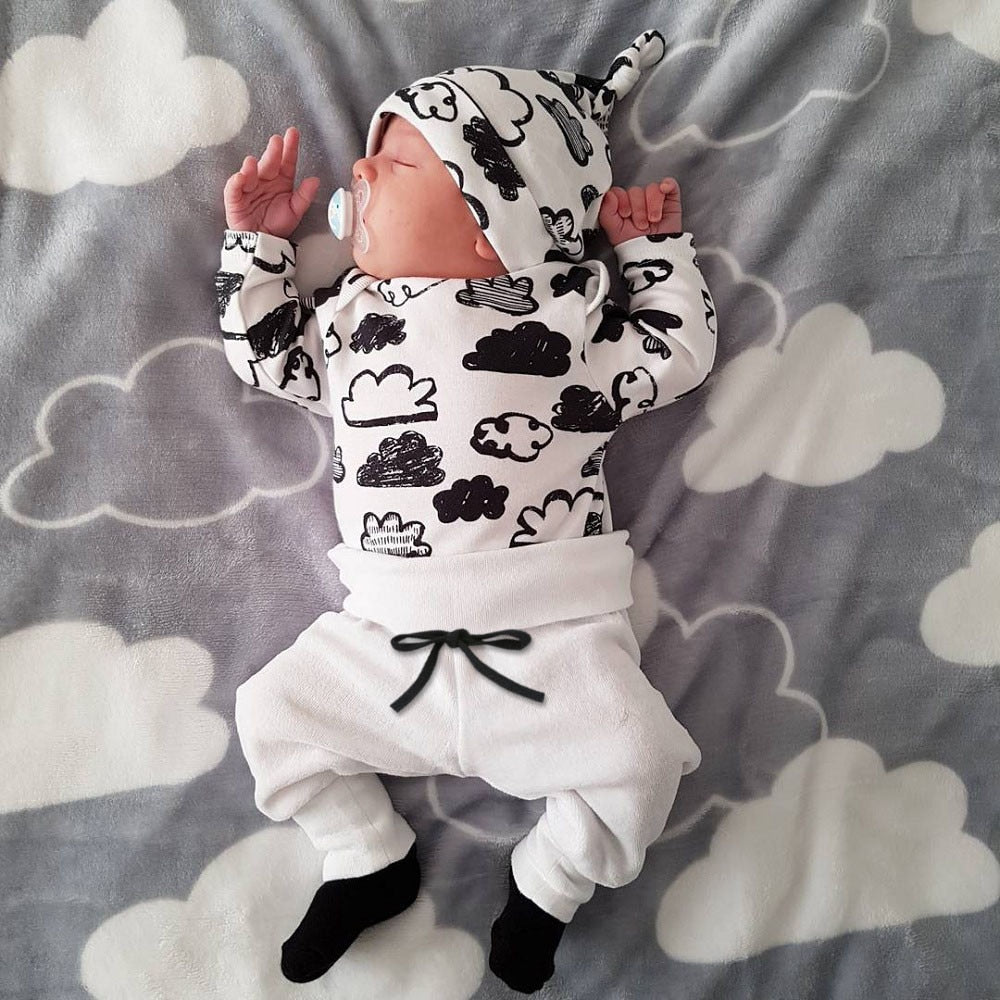 3Pcs Organic Cotton Set "Aubrey" 0-24m