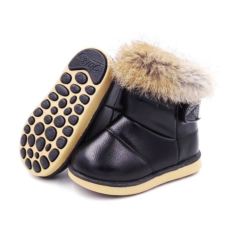 Children Plush Snow Boots 21-29