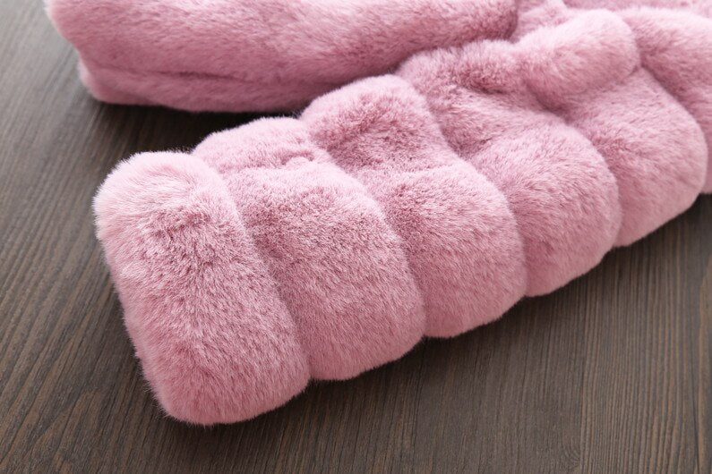 Faux Fur Coat 2 colors 2-4 years