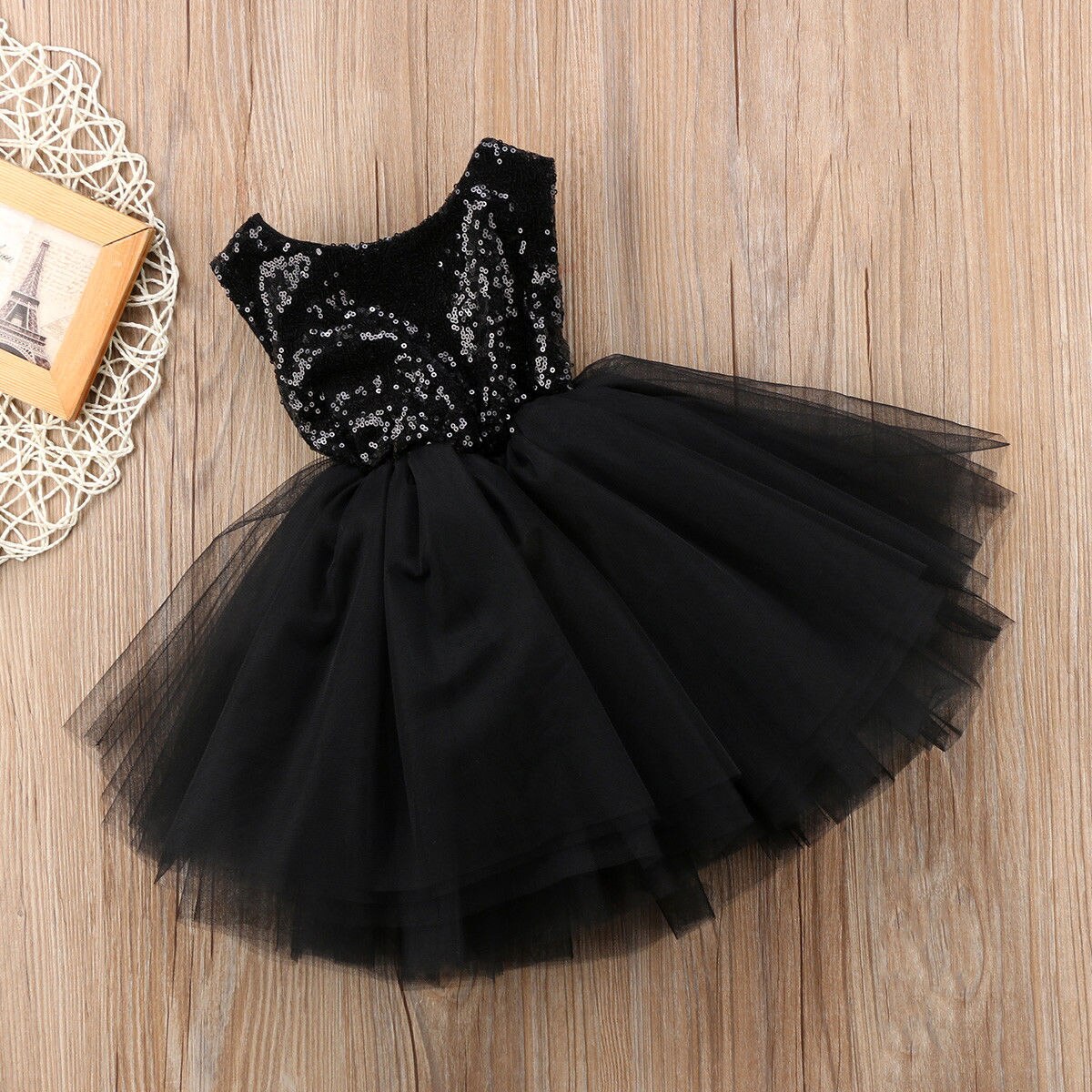 Girls Flower Lace Dress 12m-4yrs