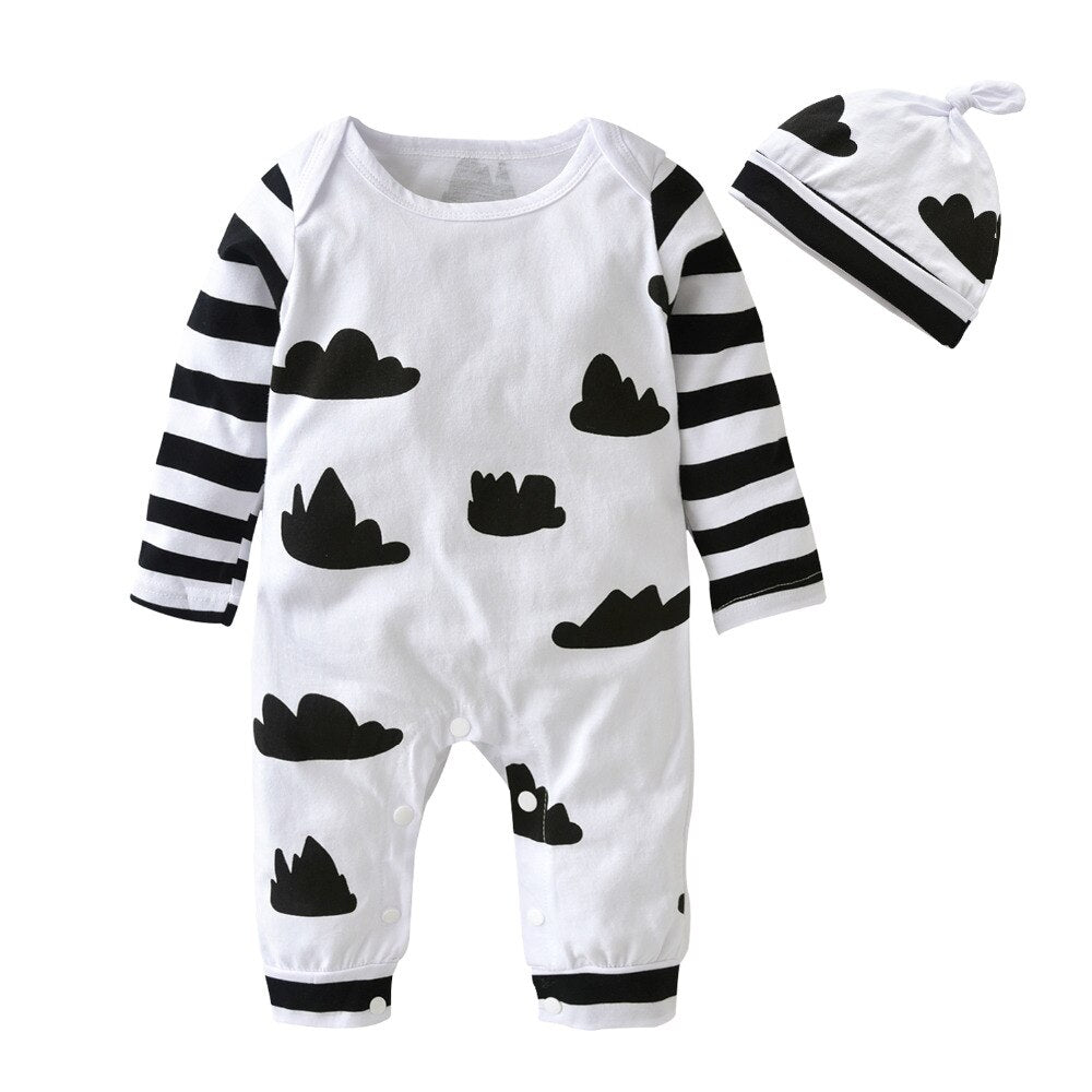 2Pcs Unisex Jumpsuit "Avis" 0-18m