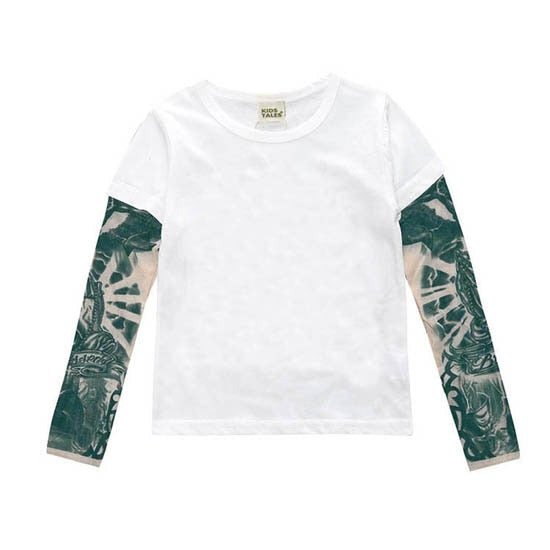Novelty Tattoo Boys T-Shirt 2-7yrs