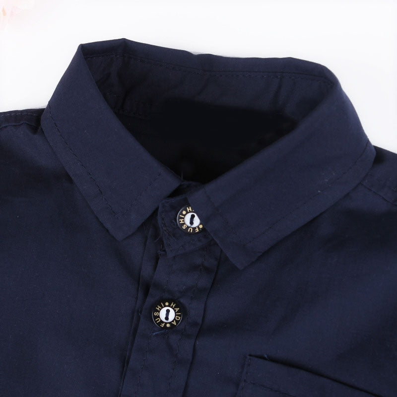 'Xavier' 2 Piece Set Including Pants With Suspenders and Shirt (12M-5T)