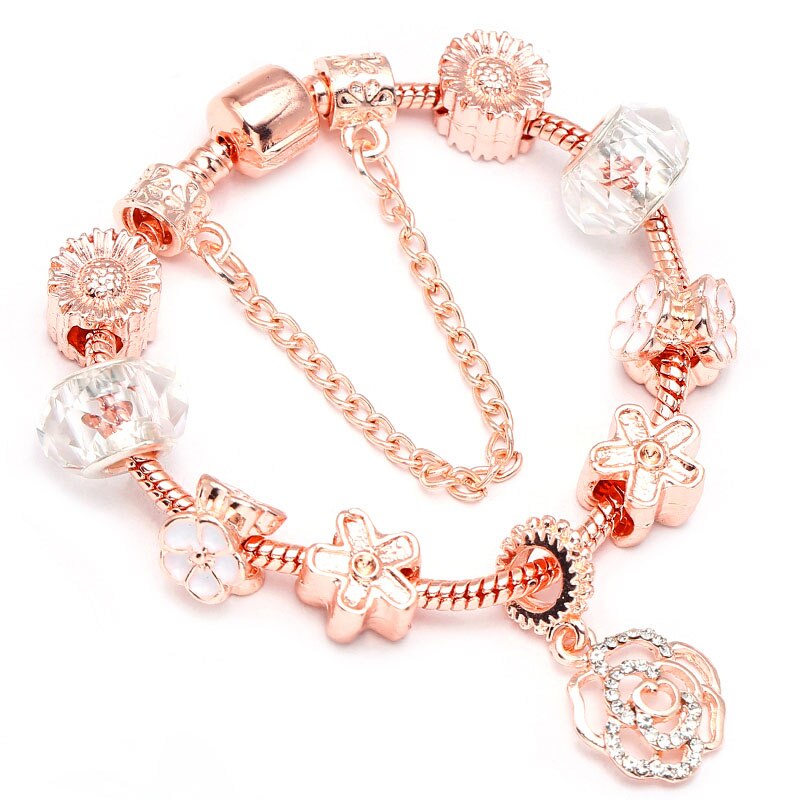 New Cute Little Bella Beads Charm Bracelet For Women & Kids