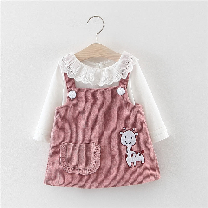 Autumn/ Spring Dress 2 color 6-24m