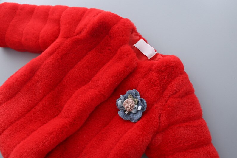Faux Fur Coat 2 colors 2-4 years