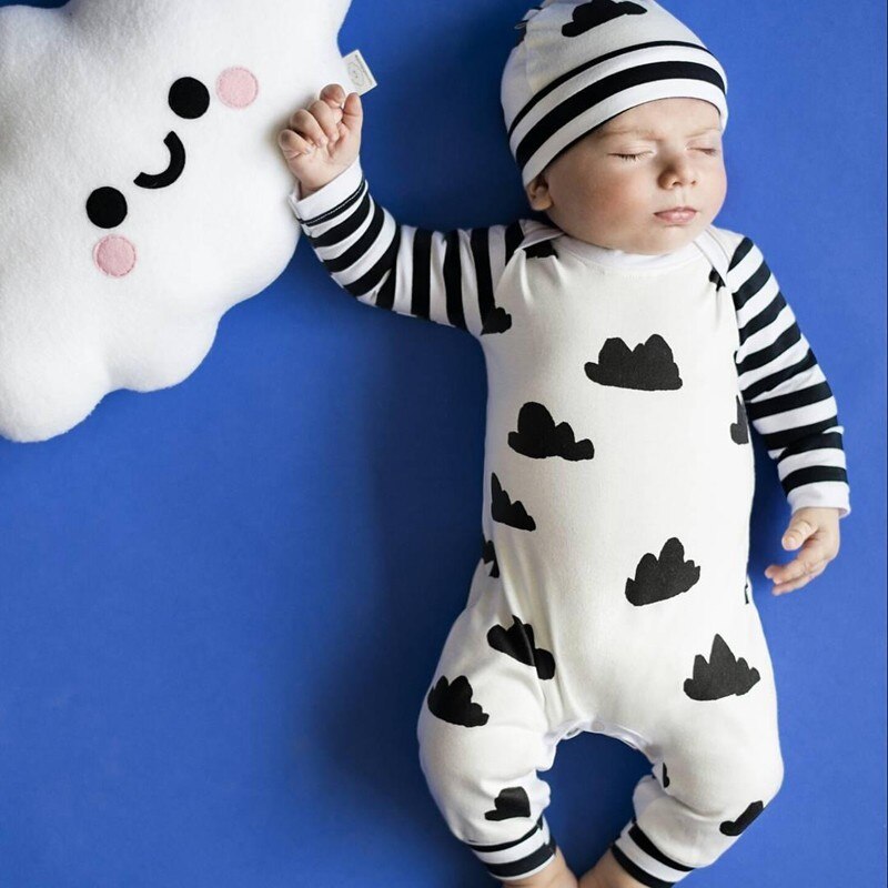 2Pcs Unisex Jumpsuit "Avis" 0-18m