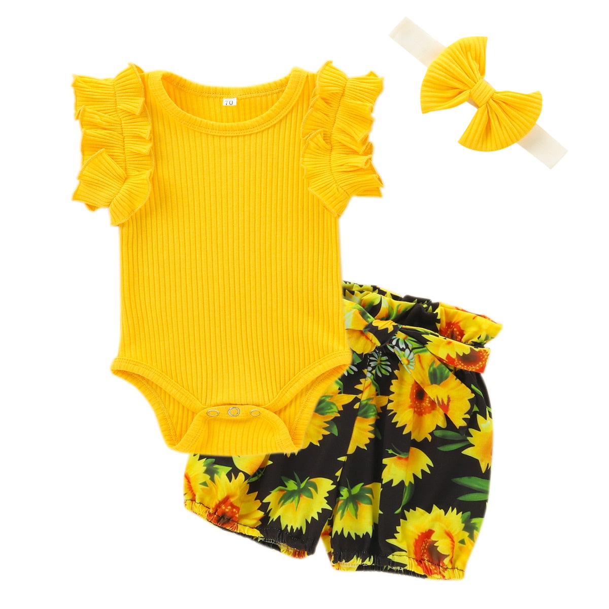 Baby Girl flora 3psc Set