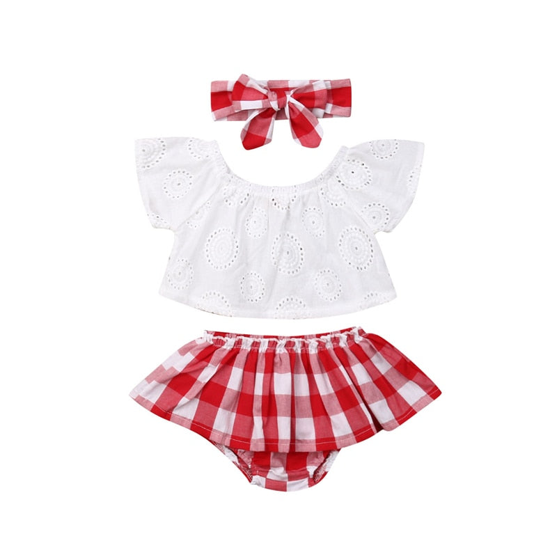 3Pcs Baby Girl Set "Mary Ann" 0-24m