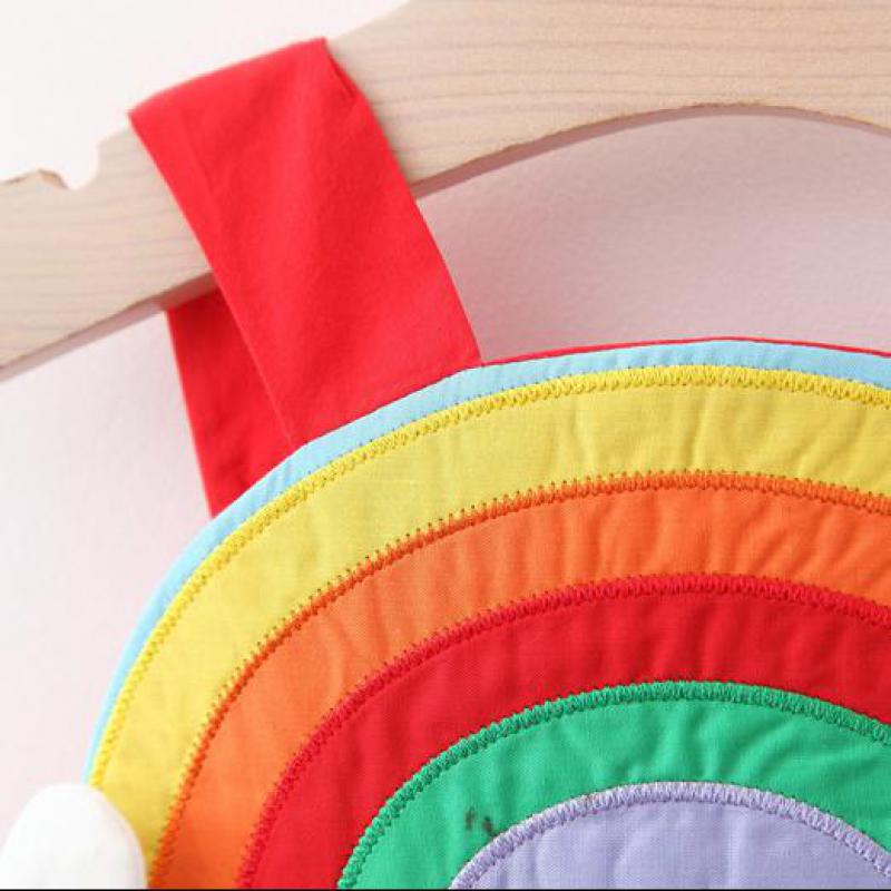 Girls Summer Rainbow Dress 12m-3yrs 4 colors