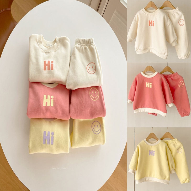 "Hi!" Tracksuit 6M-5T Various Colors
