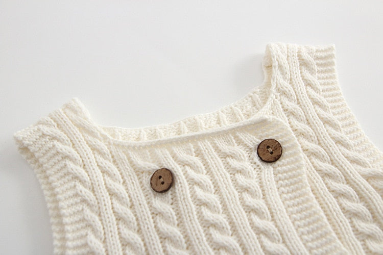 knitted Autumn dress 2-6yrs