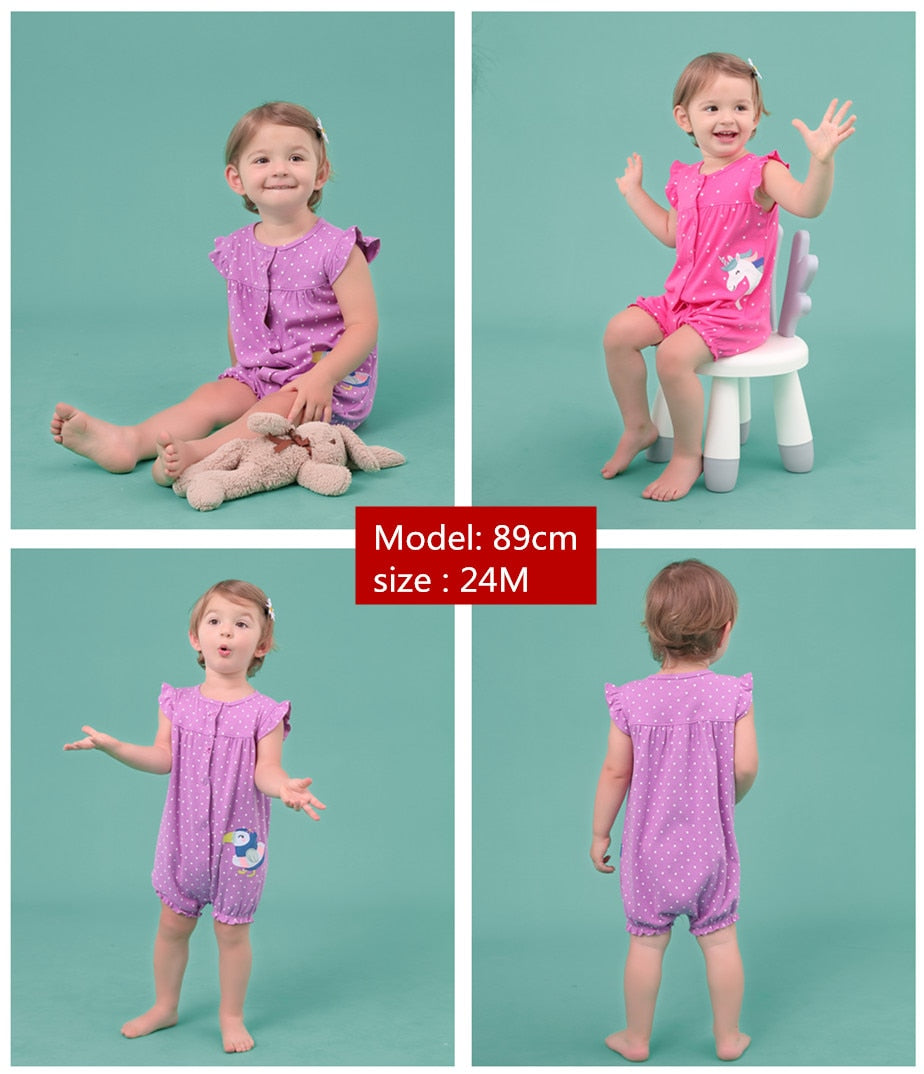 Organic cotton jumpsuits 6m-24m