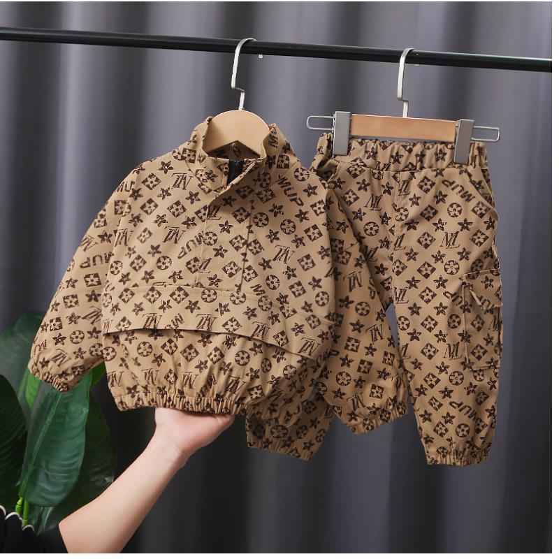 Show stopper Designer "Big Richie" 2pcs Kids Tracksuits (2T-6Y)