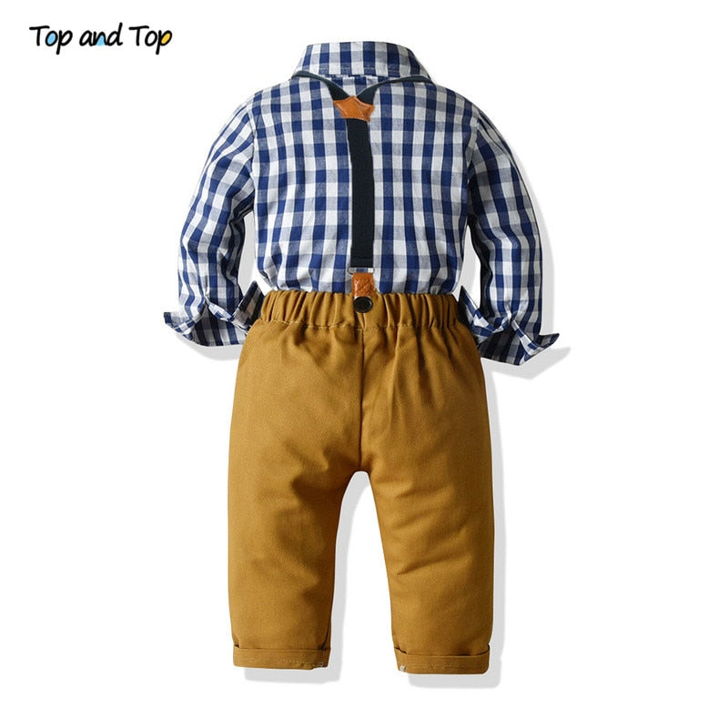 "Charlie" 3 Piece Set for Boys 3Mos-6T