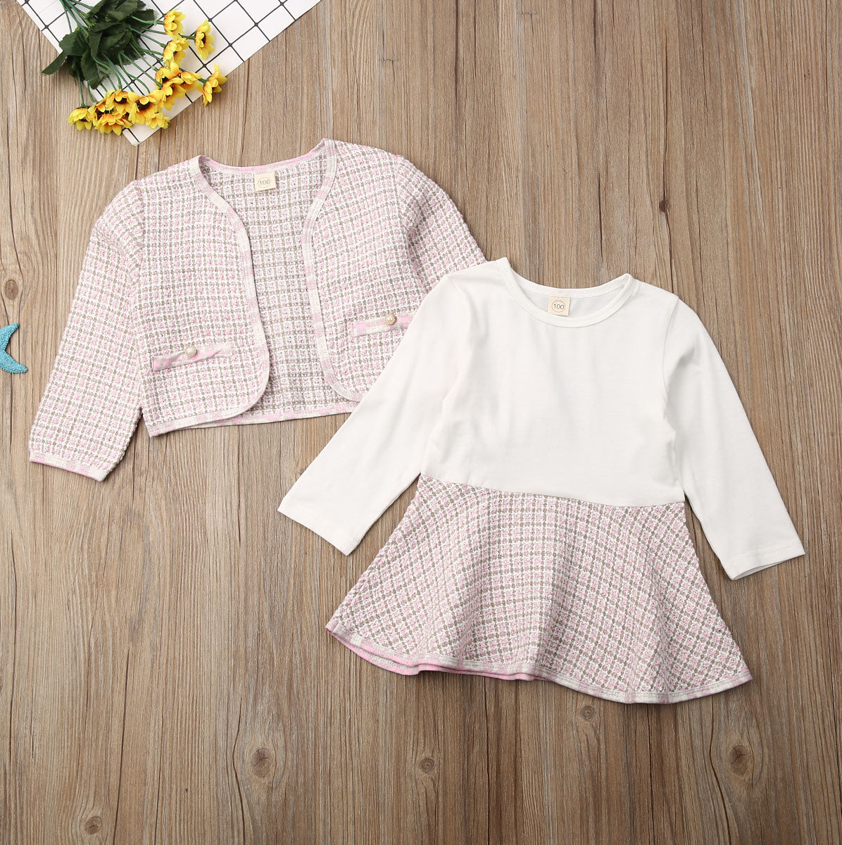 Frila Autumn Girl Clothing Set 4 colors 12m-6yrs
