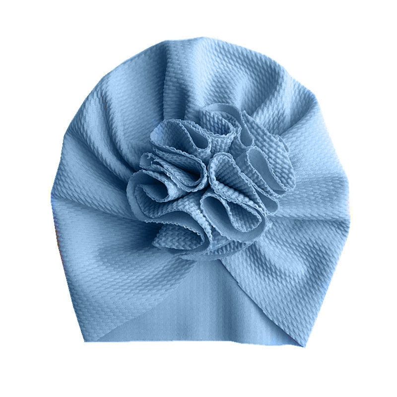 Turban Flower Baby Hat