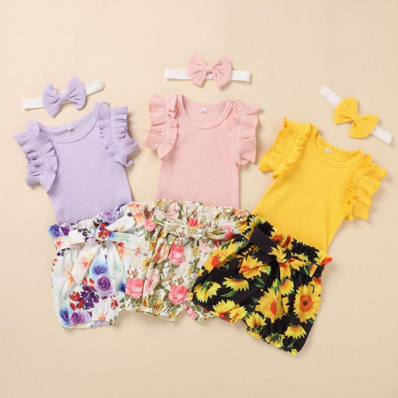Baby Girl flora 3psc Set