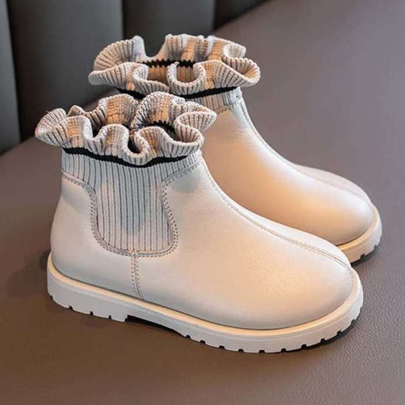 Chelsea Boots for Girls Size 22-37 (US Size little kids 5.5 through big kids 5)
