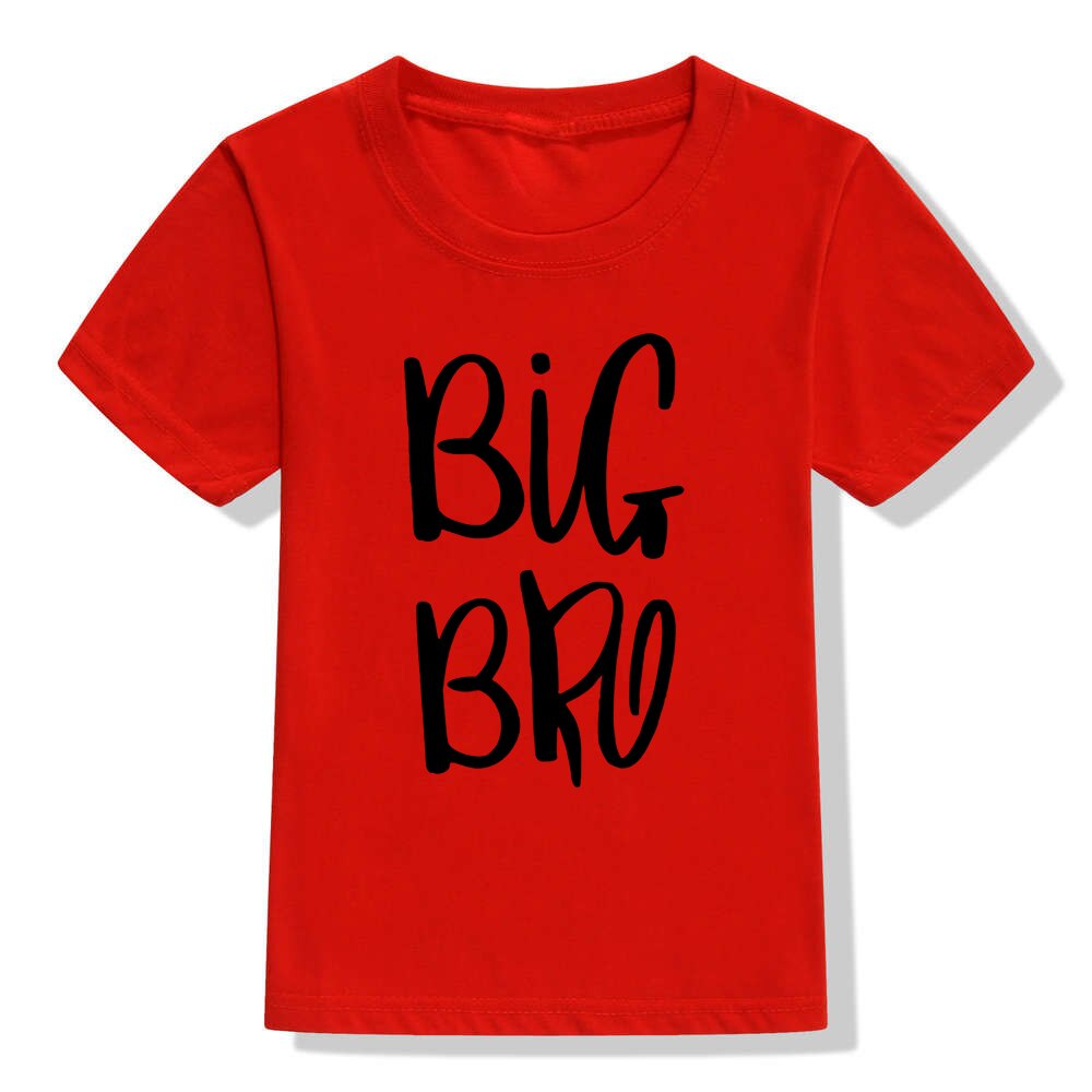 Big Bro Print Kids Boys T-Shirt 3-8yrs