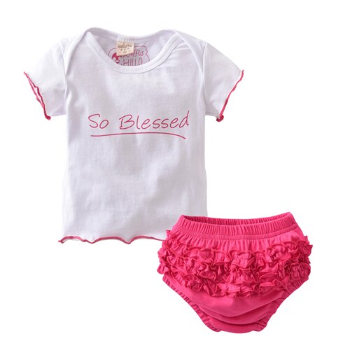 2Pcs Baby Girl Set "Pink Angel" 0-24m