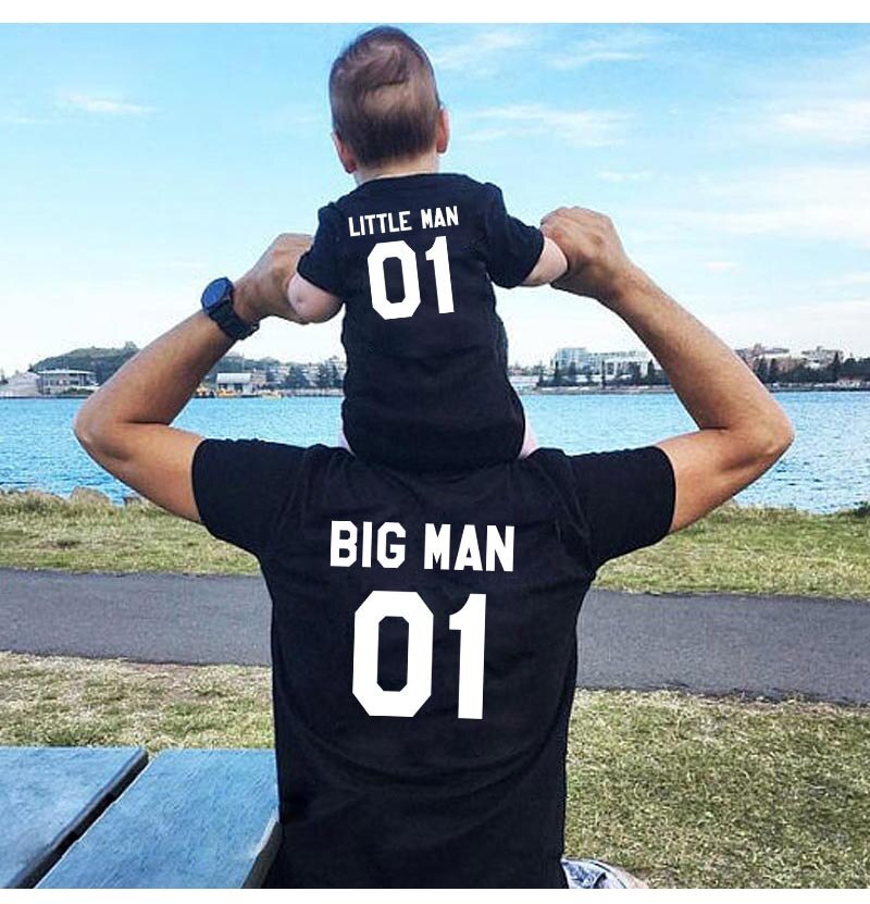 Big Man and Little Man & King and Prince Matching Shirts
