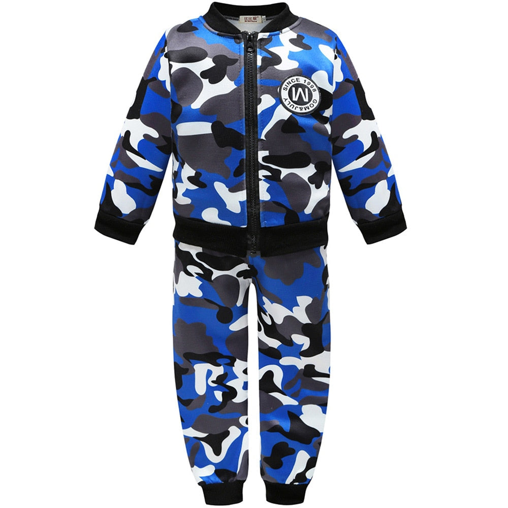 Camouflage Light Kids Outfit 3 colors 12m-5yrs