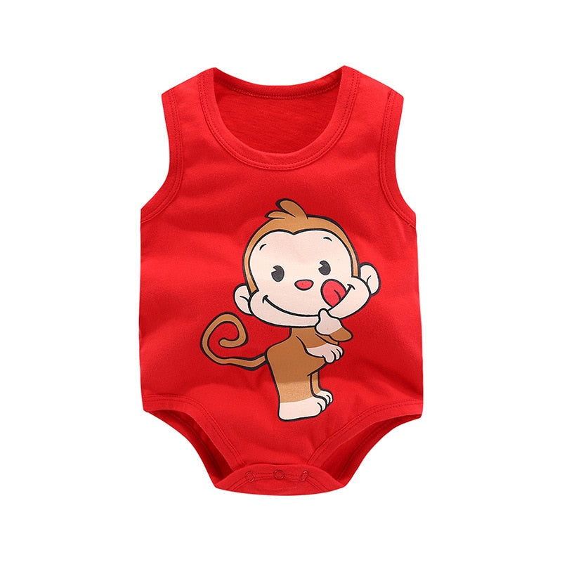 Short sleeve Animal Bodysuit 6m-24m