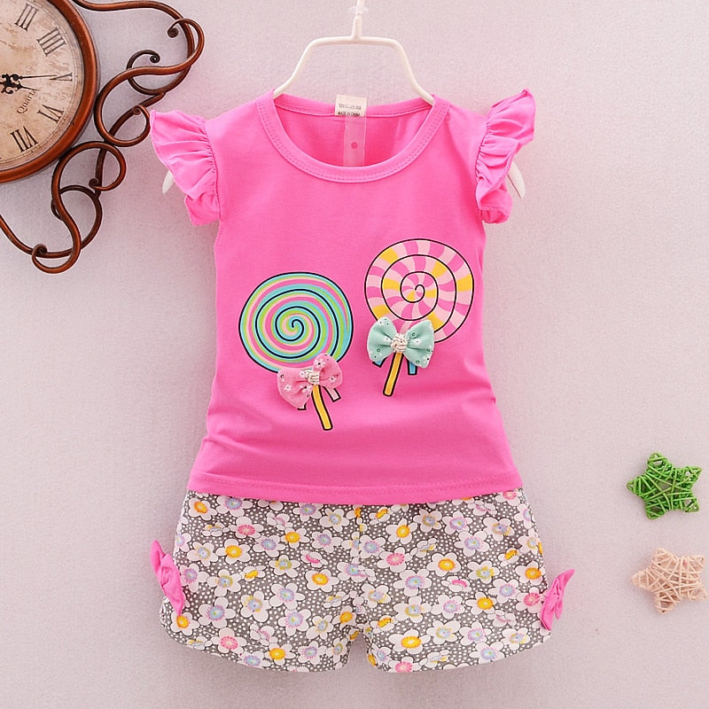 Lollipop Shorts Set (6M-5T)