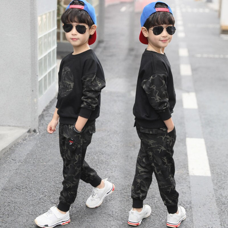 Urban Camo tracksuit 2 colors 3-12yrs