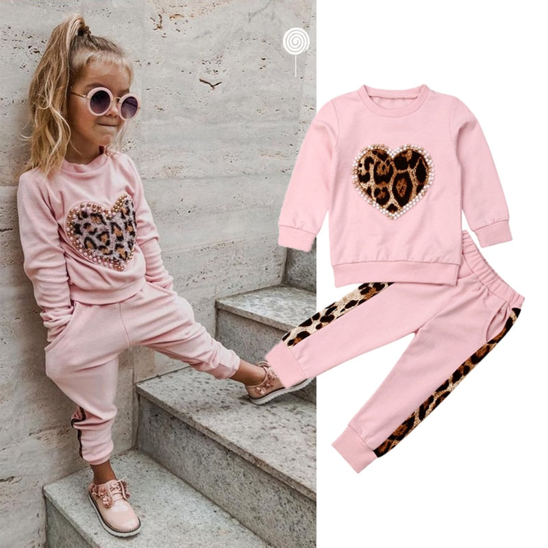 Pink Leopard Set 12m-6yrs