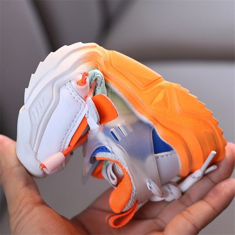 Wave Runner Soft Leather Non-slip Sneakers