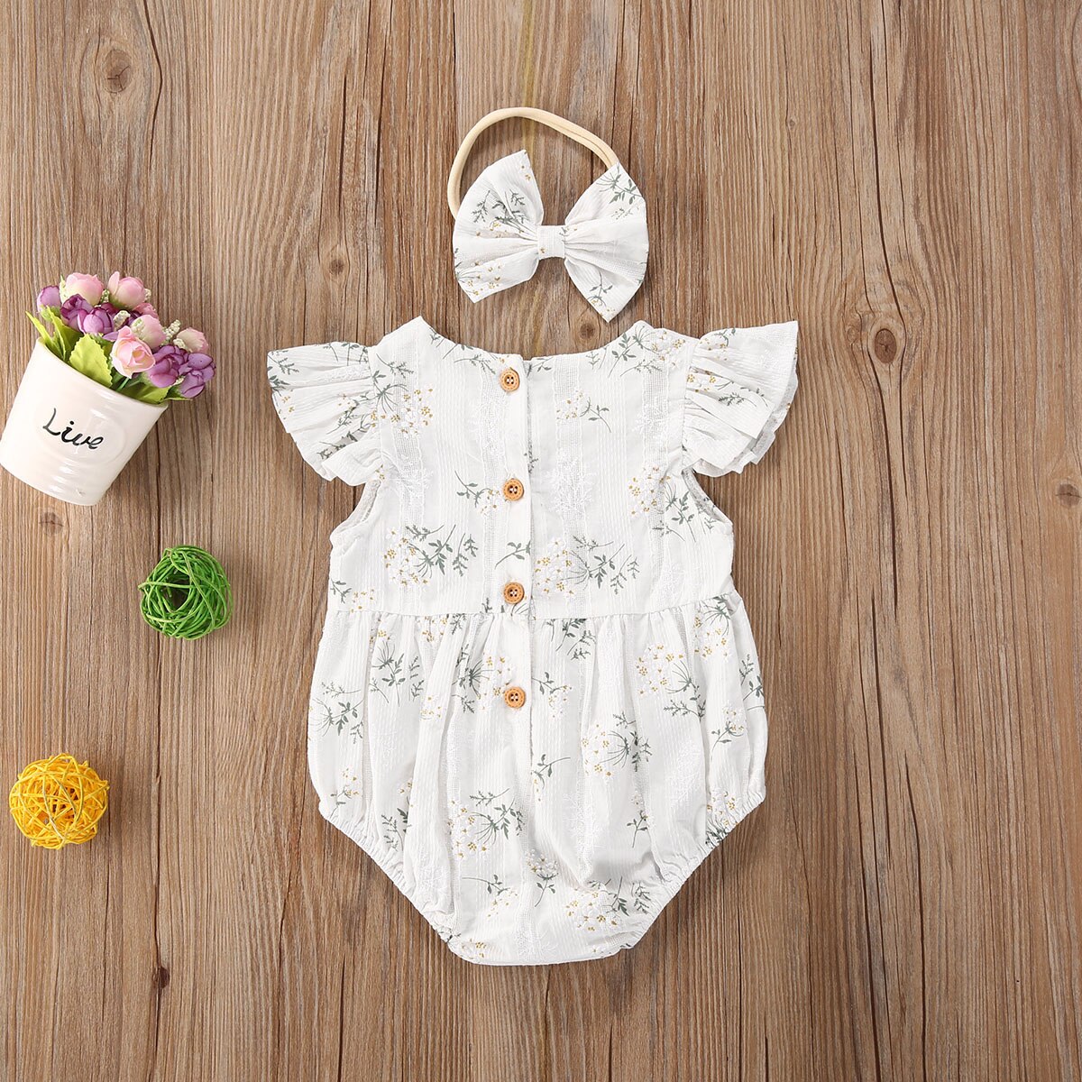 'Kamala" Sunsuit With Headband