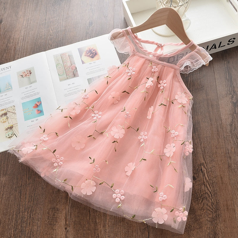 Sleeveless Dress "Mia" 2T-6 Various Styles