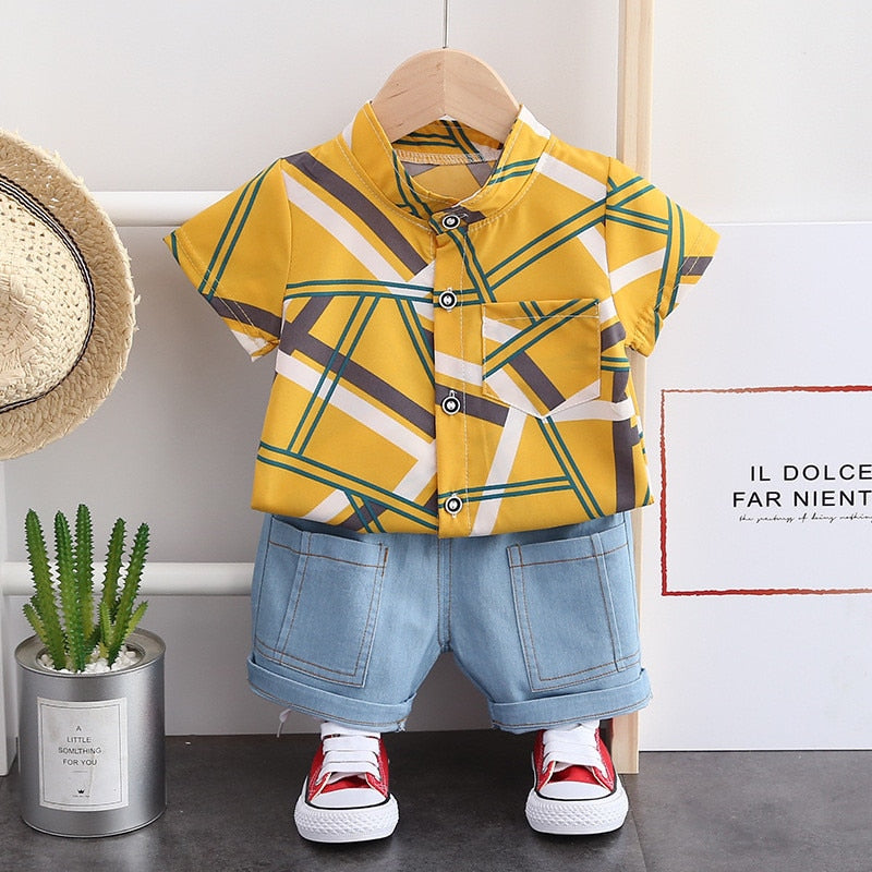 Kids Summer Boys Set "Urban" 3 styles 18m-4y