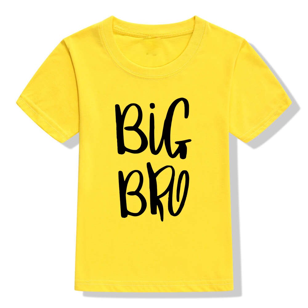 Big Bro Print Kids Boys T-Shirt 3-8yrs
