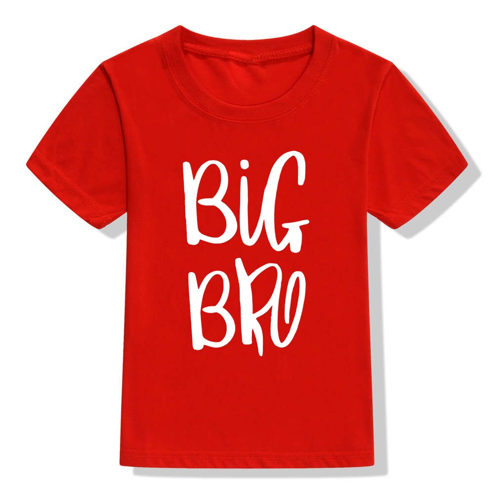 Big Bro Print Kids Boys T-Shirt 3-8yrs