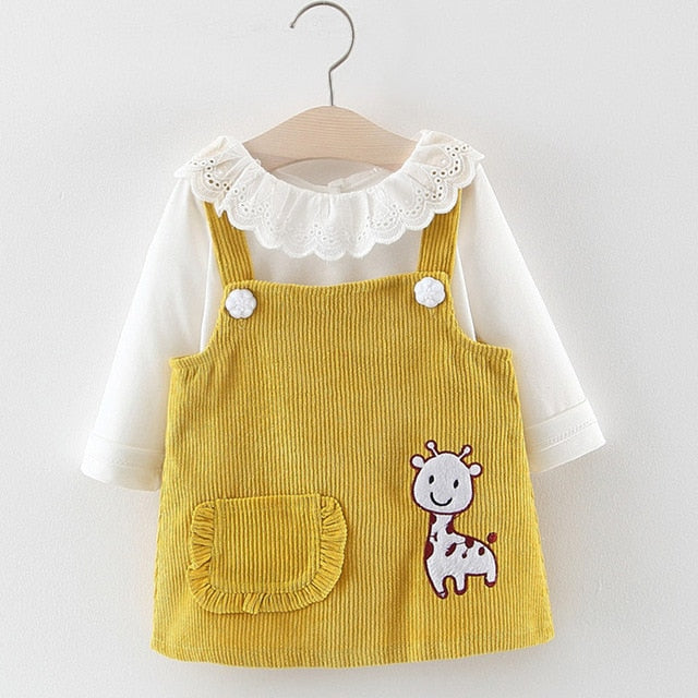 Autumn/ Spring Dress 2 color 6-24m