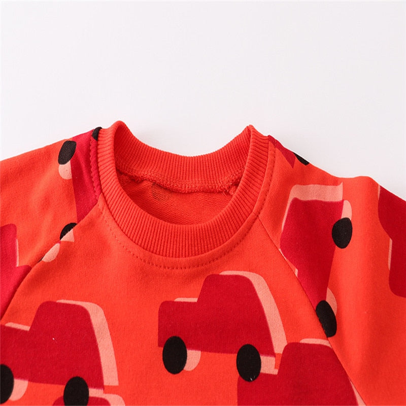 Charming Prints Crewneck Sweatshirt 2T-7T Various Styles