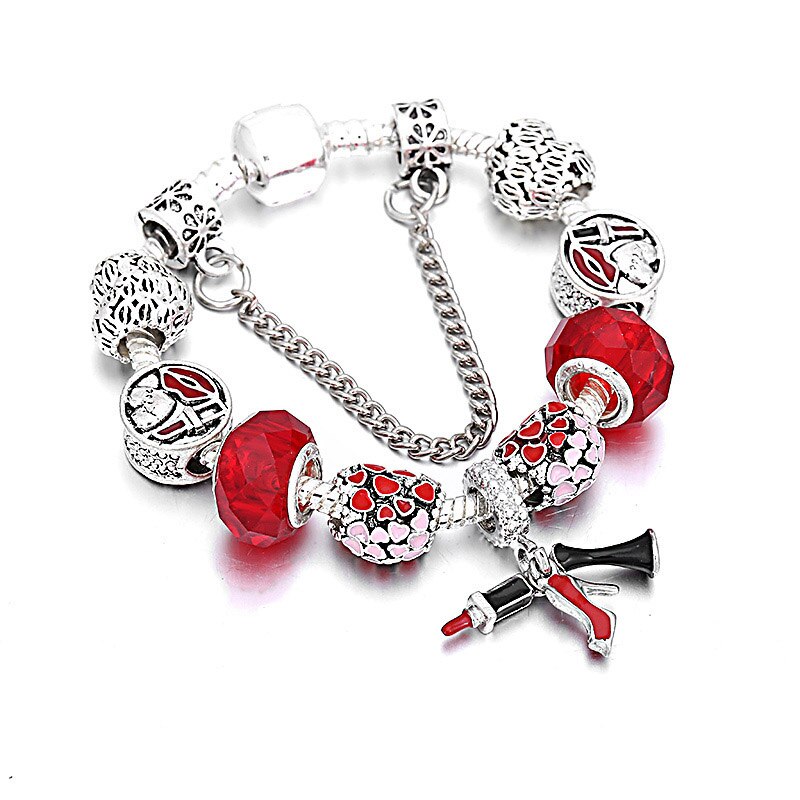 Silver plated Charm Bracelet different styles