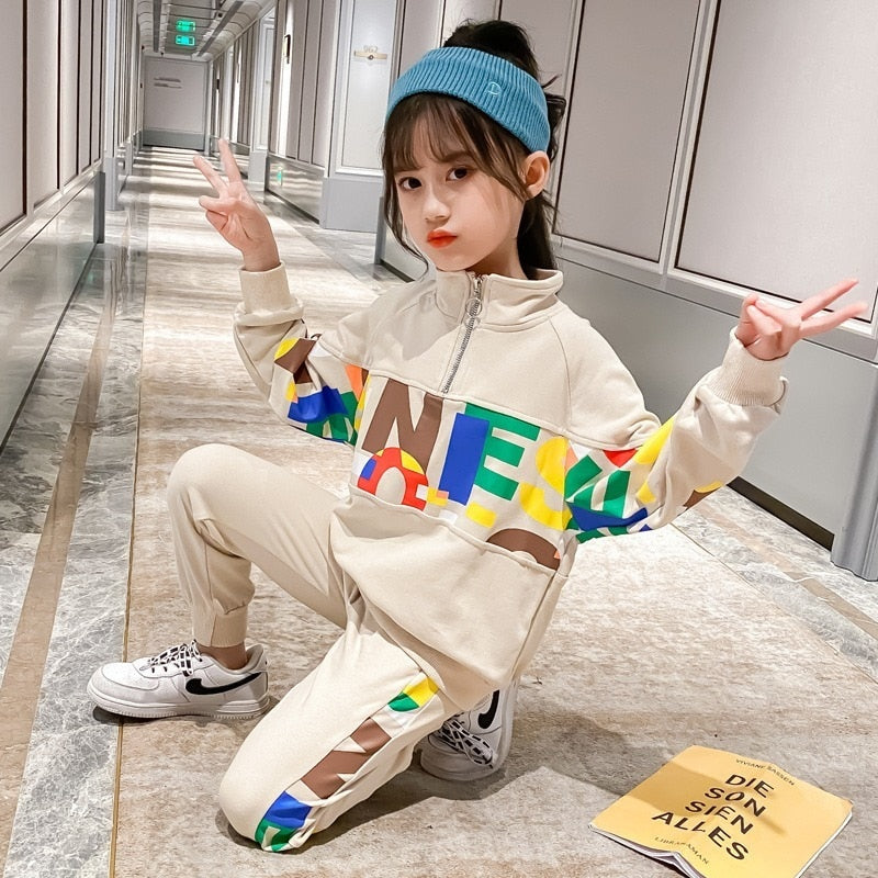Girls Autumn tracksuit 3-10yrs