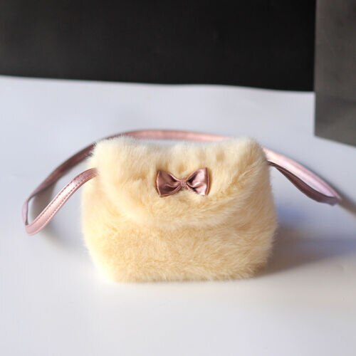 Girls Fur Handbag