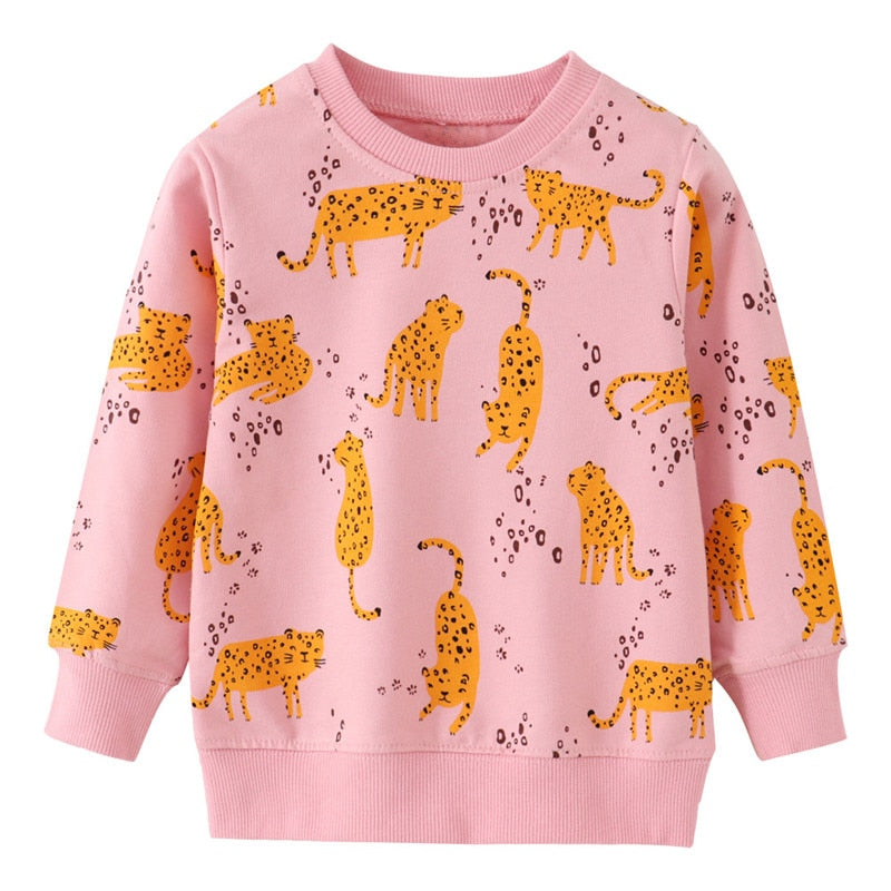 Charming Prints Crewneck Sweatshirt 2T-7T Various Styles