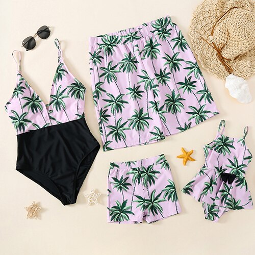 Family Matching Swimwear 4 Types
