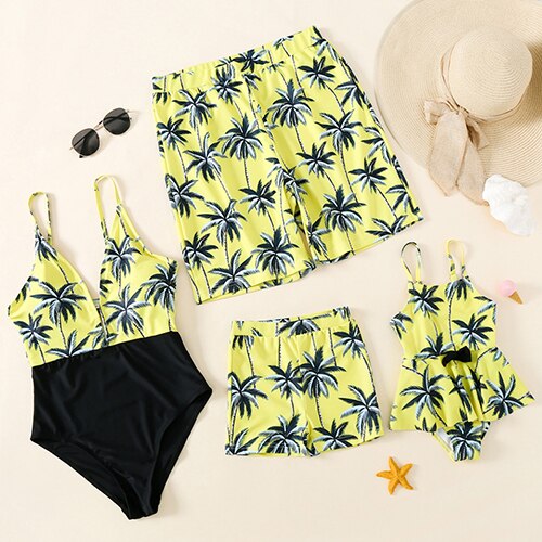 Family Matching Swimwear 4 Types