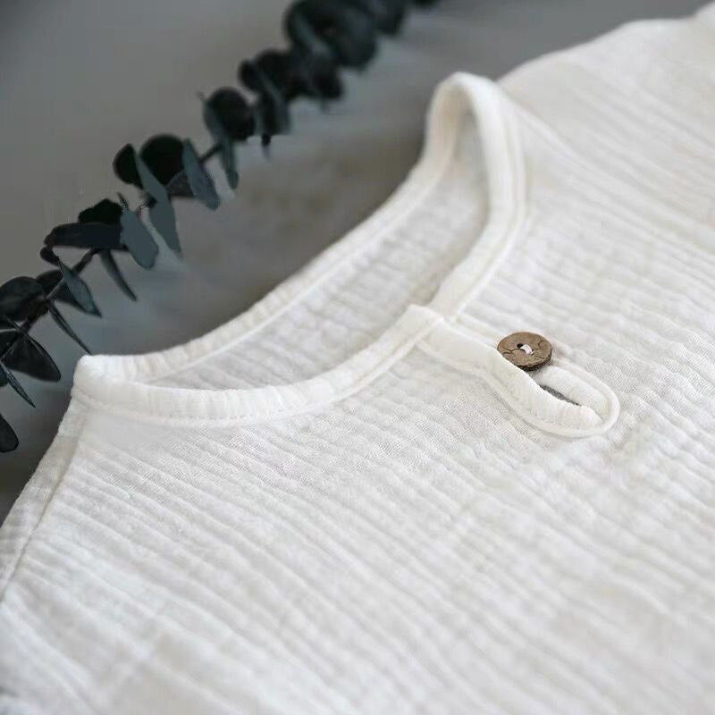 "Fulton" Boys Muslin Cotton Shirt & Short Set Various Color Options (6M-7T)