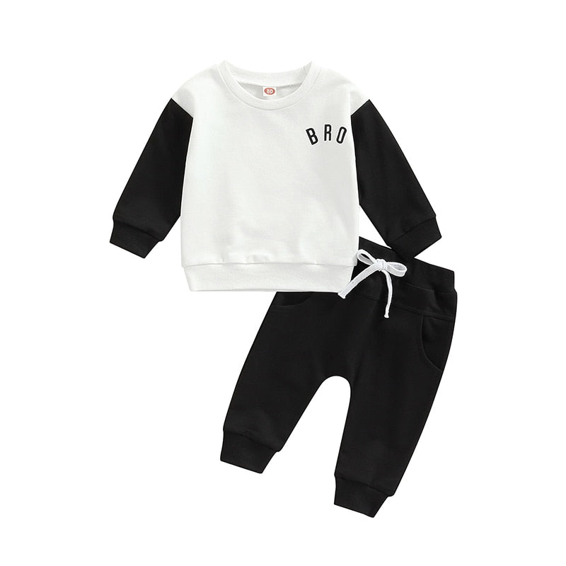 Baby & Toddler Boys Nickname Sweatshirt and Pants Set 6M-3T