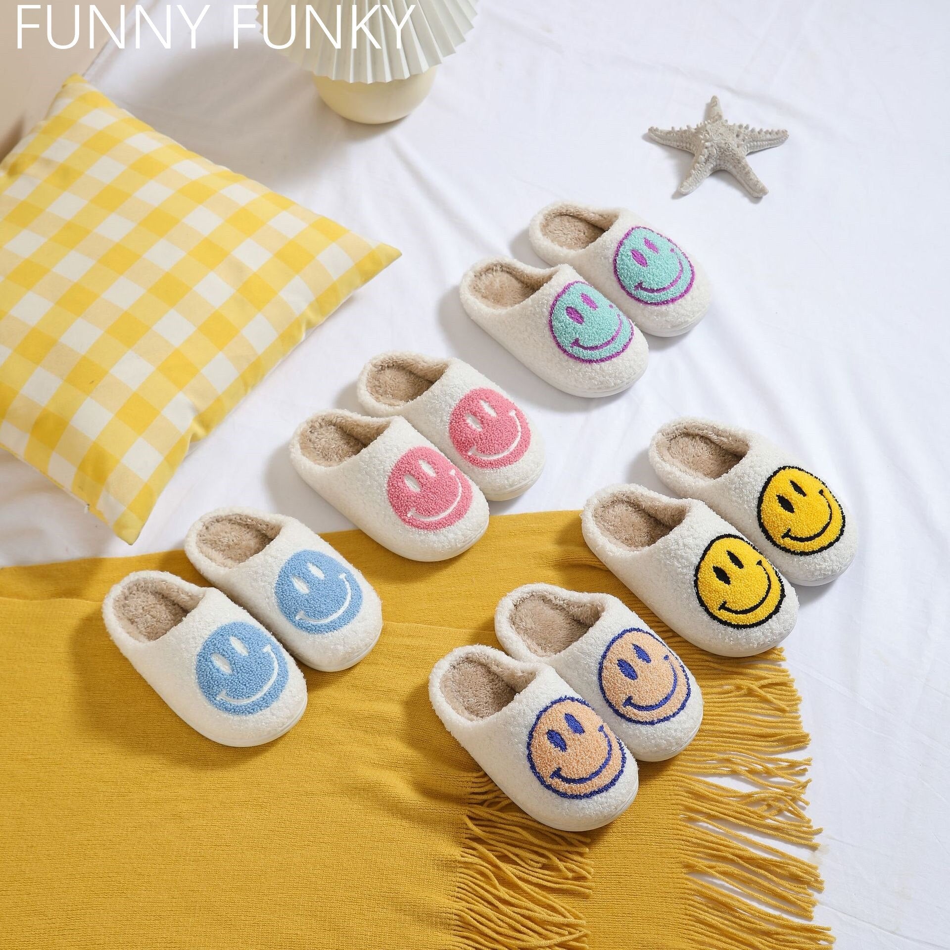 "Smile Sunshine" Slippers