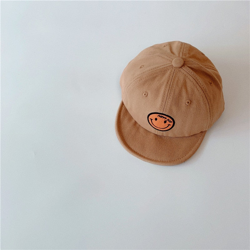 Smiley Face Baseball Hat Various Colors
