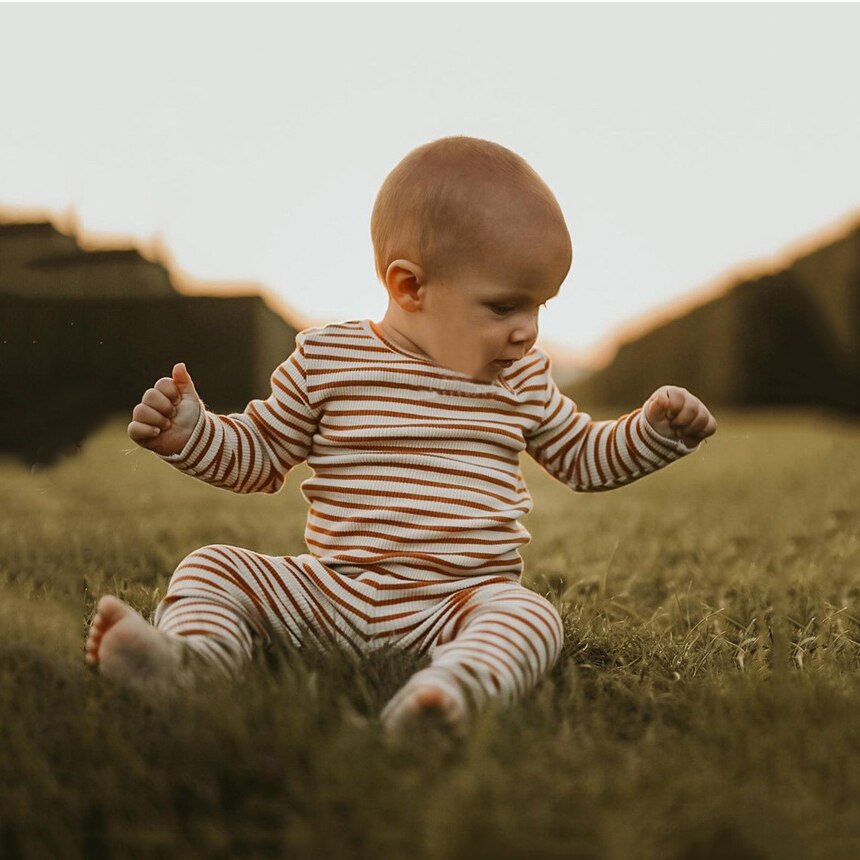 Striped Romper